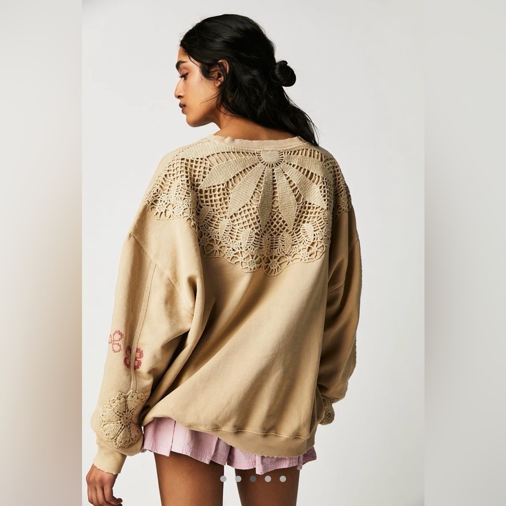 Free People Grams Attic Sweatshirt - Picture 4 of 10